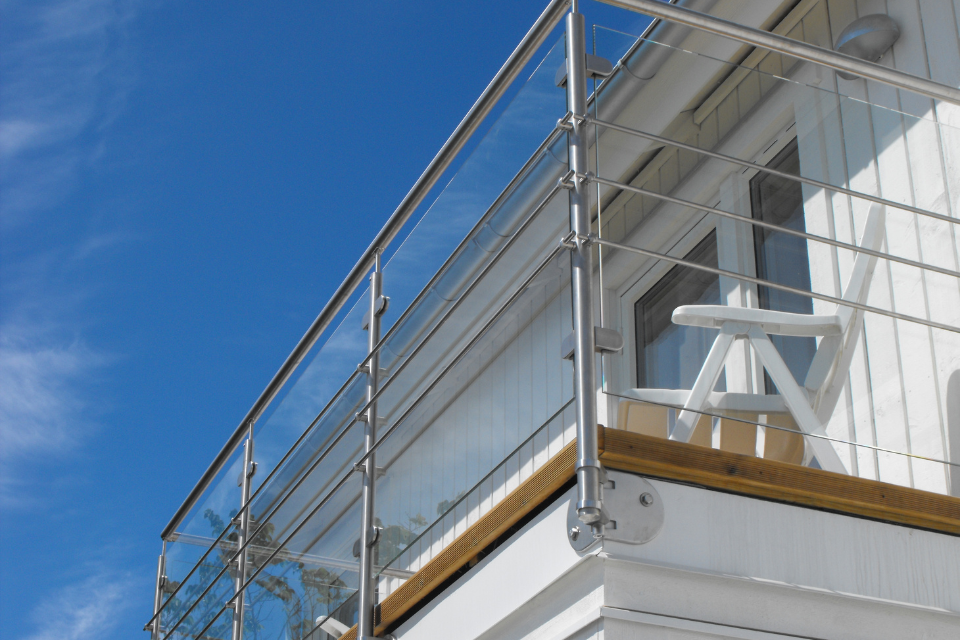 verschillende soorten glas voor balustrades