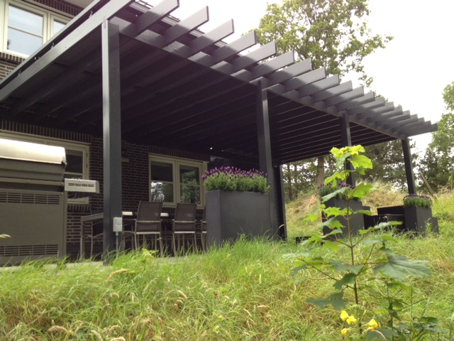 terrasoverkapping plaatsen te leidschenveen 2